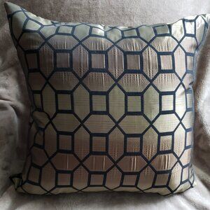 Elite Home Fashion Ebony 20" Square Throw Pillow (Qty 1)